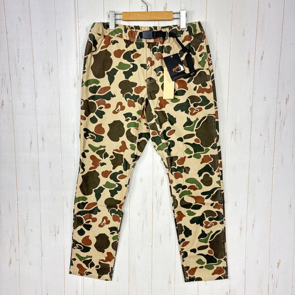 【Men's M カーキ系】 Rokx ( ロックス ) カモフラージュ ストリート パンツ Camouflage Street Pant RXMF201103 DUCKCAMO KHAKI z00056125 DUCKCAMO KHAKI コットン ロングパンツ