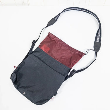 均码黑色 Shinogi by Axesquin Yamabag XP Sacoche，Sumiiro 尼龙收纳袋，X-Pac VX07 (z0005346)