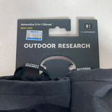Outdoor Research Adrenaline 3-in-1 Gloves, Women's Medium, Black. Synthetic Down Jacket, Accessories. Z00054387.