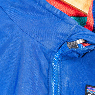 【Kid's OneSize ブルー系】 Patagonia ( パタゴニア ) シェルドシンチラ リバーシブル ジャケット ウェア トップス アウター ジャケット フリース z00052886  フリース アウター ジャケット トップス ウェア