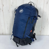 【Women's OneSize ネイビー系】 Mammut ( マムート ) リチウム 15 ウィメン Lithium 15 Women Marine / Black 15L PFCフリー耐久撥水 レインカバー付属 ハイドレーション対応 ナイロン バッグ ストレージ バックパック