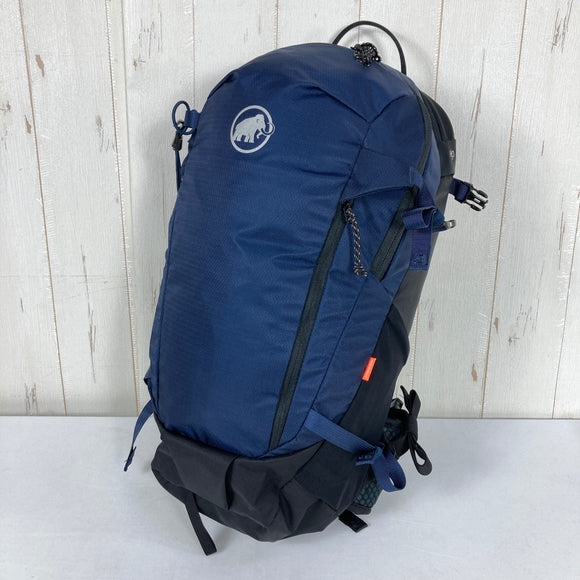 【Women's OneSize ネイビー系】 Mammut ( マムート ) リチウム 15 ウィメン Lithium 15 Women Marine / Black 15L PFCフリー耐久撥水 レインカバー付属 ハイドレーション対応 ナイロン バッグ ストレージ バックパック