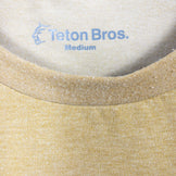 【Men's M イエロー系】 Teton Bros ( ティートンブロス ) TB Sardines Tee TB サーディン ティー ポリエステル TB241-82M Asian Men's 化繊 ショートスリーブTシャツ クルーネック インナー シャツ トッ - 【公式】2ndGEAR（セカンドギア）Webショップ【登山用品・アウトドア用品専門 買取販売店】