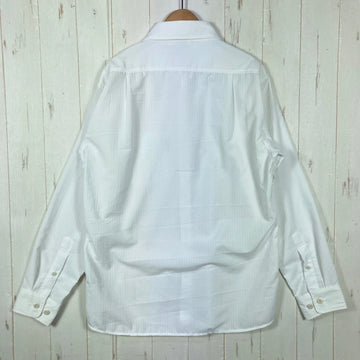 【Men's M ホワイト系】 Montbell ( モンベル ) WIC.ドライタッチ ロングスリーブシャツ ポリエステル ウェア トップス インナー シャツ ロングスリーブTシャツ クルーネック 化繊 z00056261  化繊 ロングスリーブTシャツ クルーネ - 0