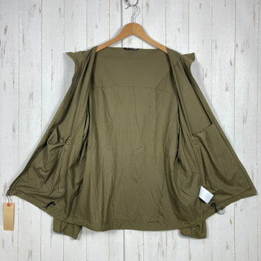 Arcteryx Nodin 男式大号绿色尼龙防风夹克 (z00053791)