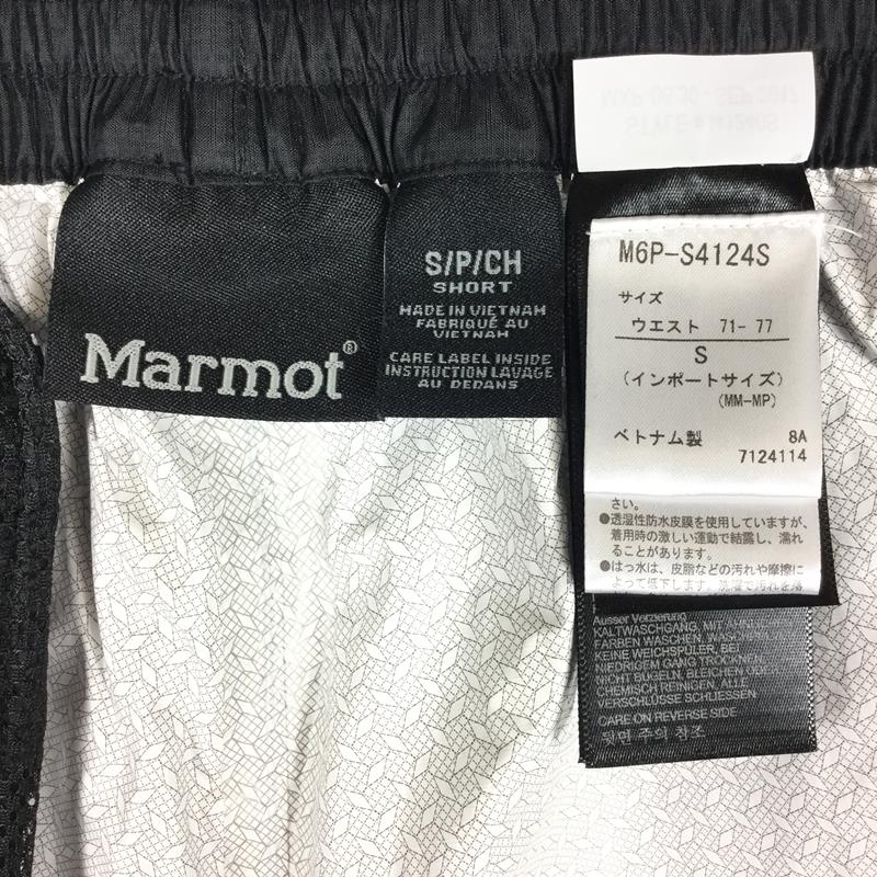 【男款 S 黑色】Marmot Nano Pro Precip Pant M6P-S4124S 国际男式 001 黑色雨壳长裤下装