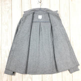 【Women's M グレー系】The North Face ( ザ ノースフェイス ) ロングスリーブ ウール シャツ L/S Wool Shirt NRW61509 Asian Women's ウール ロングスリーブシャツ インナー シャツ トップス ウェア - 【公式】2ndGEAR（セカンドギア）Webショップ【登山用品・アウトドア用品専門 買取販売店】