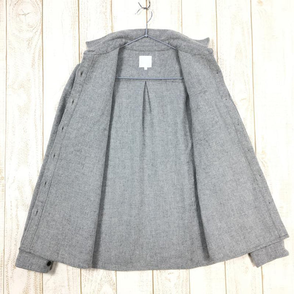 【Women's M グレー系】The North Face ( ザ ノースフェイス ) ロングスリーブ ウール シャツ L/S Wool Shirt NRW61509 Asian Women's ウール ロングスリーブシャツ インナー シャツ トップス ウェア - 【公式】2ndGEAR（セカンドギア）Webショップ【登山用品・アウトドア用品専門 買取販売店】
