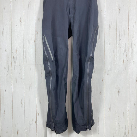 【Men's S グレー系】 Mountain Hardwear ( マウンテンハードウェア ) ダイバーター ビブ Diverter Bib Dry.Q Elite｜3レイヤー｜フルサイドジップ｜ゲイター ナイロン ウェア ボトムス ロングパンツ ハードシェル