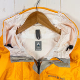 [Kid's Size 130 Orange] Montbell Crepper Nylon Rain Suit and Rain Shell Set (z00053208)