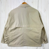 [Unisex S Beige] Paper Sky Wear Hike & Bike Stand Jacket Beige z00057426 Beige Softshell Outer Jacket