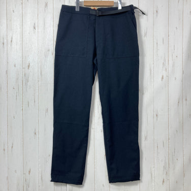 【Men's M ブラック系】 Houdini ( フーディニ ) コアスパン ショア パンツ Corespun Chore Pants True Black 一体型ベルト セキュリティポケット ポリエステル ウェア ボトムス ロングパンツ  z00061235 T