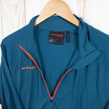【Men's M ネイビー系】 Mammut ( マムート ) パフォーマンス ウール ジップ ロングスリーブ Performance Wool Zip Longsleeve ポリエステル 1041-08540 Men's プリマロフト・ゴールド・ウール 化繊 ロ - 【公式】2ndGEAR（セカンドギア）Webショップ【登山用品・アウトドア用品専門 買取販売店】