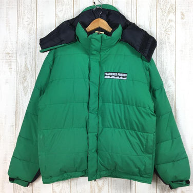 [Men's M Green] Feathered Friends Front Point Jacket Down Hoodie Made in USA For loan? Sample? Hard to find International Men's