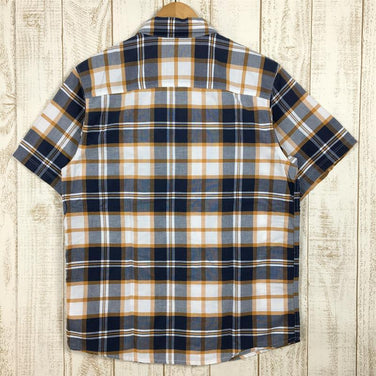【Men's S ネイビー系】 Mountain Hardwear ( マウンテンハードウェア ) ショートスリーブ プレイド シャツ Short Sleeve Plaid Shirt コットン/ポリ 速乾 OE6525 Men's コットン ショートスリーブシャ - 【公式】2ndGEAR（セカンドギア）Webショップ【登山用品・アウトドア用品専門 買取販売店】