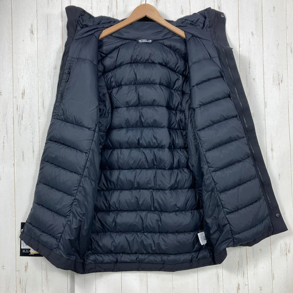 【Men's M ブラック系】 Arcteryx ( アークテリクス ) サーミー パーカ メンズ Therme Parka Men's Black / 002291 GORE-TEX 750フィル ダウン コンポジット マッピング ウェア トップス アウター ジャ