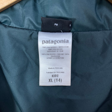 【Kid's XL グレー系】 2008 Patagonia ( パタゴニア ) キッズ ダスパーカ Kid's DAS Parka NRS 化繊インサレーション / DWR / フード付き 化繊ダウン ウェア トップス アウター ジャケット 化繊インサレーション
