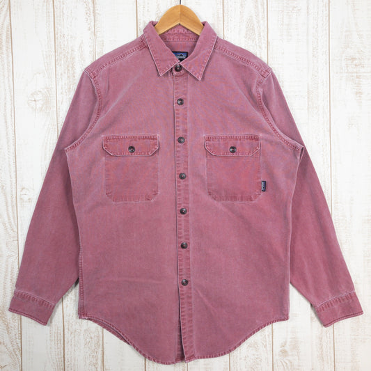 [Medium Red] Patagonia 1995 Original Canvas Shirt Cotton 52171 Auburn Long Sleeve Shirt Inner Shirt Top