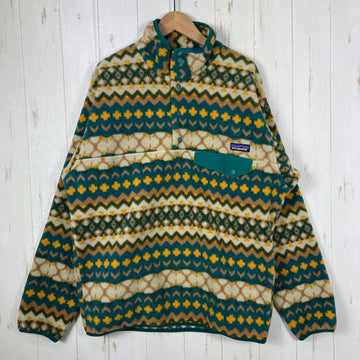 【Men's S ベージュ系】 2015 Patagonia ( パタゴニア ) シンチラ スナップT プルオーバー Synchilla Snap-T Pullover CIAG / Cliff Arbor Green 希少カラー 入手困難 ポリエステル ウェア ト