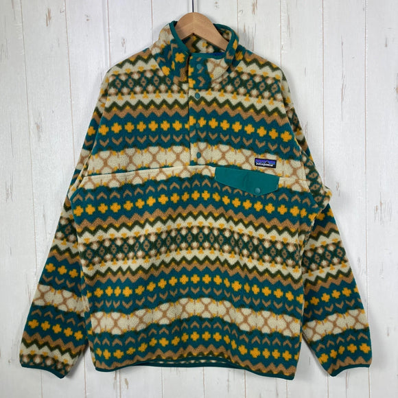 【Men's S ベージュ系】 2015 Patagonia ( パタゴニア ) シンチラ スナップT プルオーバー Synchilla Snap-T Pullover CIAG / Cliff Arbor Green 希少カラー 入手困難 ポリエステル ウェア ト