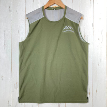 【Men's M グリーン系】 Frank&Morris（フランク&モリス） メッシュ スリーブレス MEsh Sleeveless ポリエステル ウェア トップス インナー シャツ タンクトップ ノースリーブシャツ z00057172  タンクトップ ノースリーブ