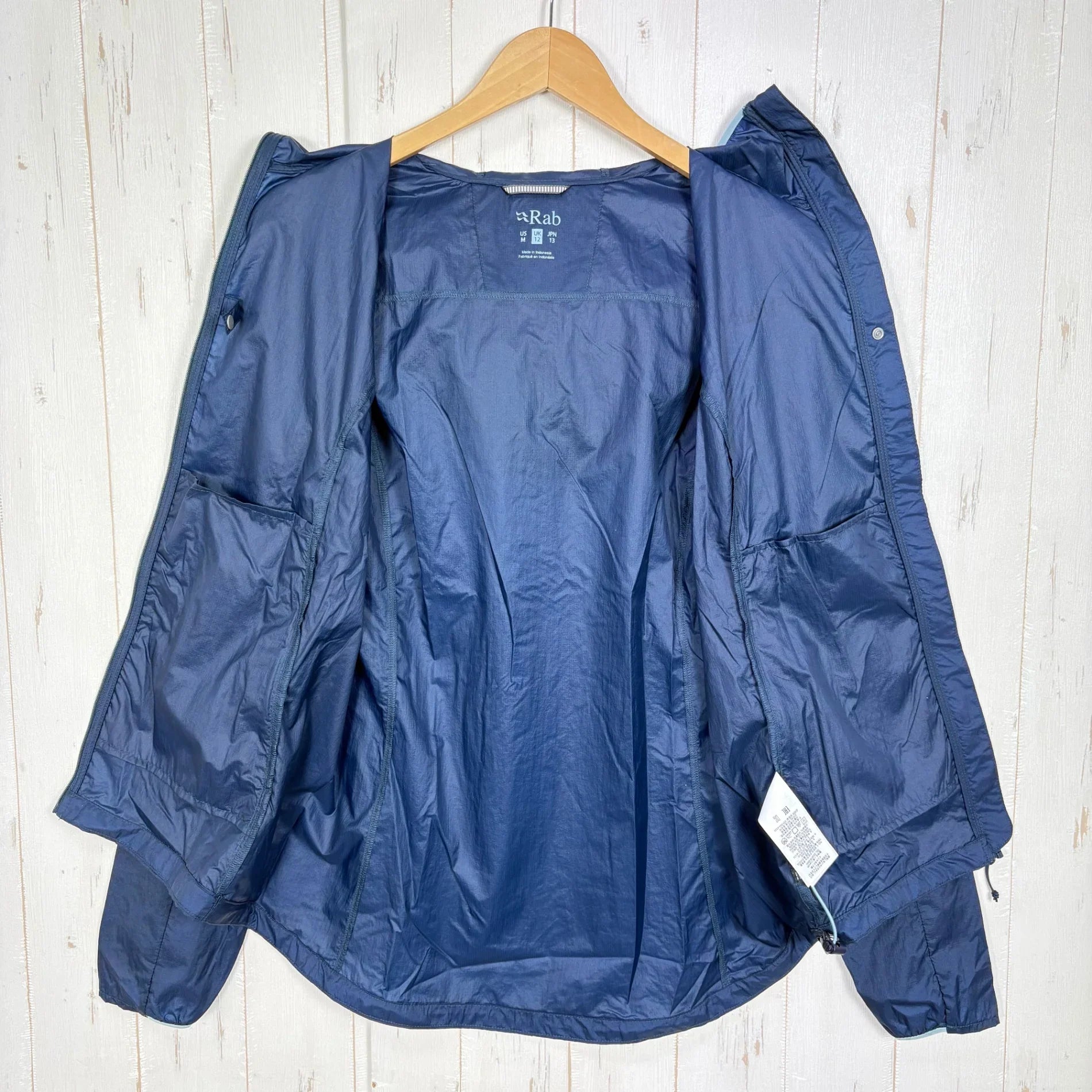 アウトドア ラブ ヴァイタルフーディ Rab Vital Hoody L テンペストブルー