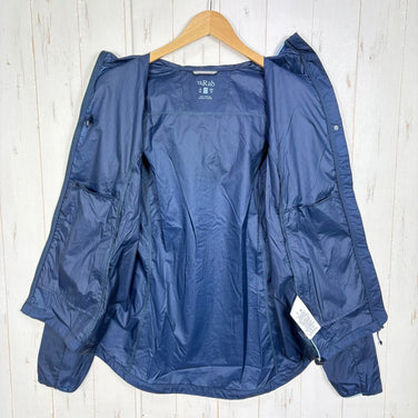 【Women's M ブルー系】 Rab ( ラブ ) バイタル フーディ Vital Hoody QWS-50 Tempest Blue z00058292 Tempest Blue ウィンドシェル アウター ジャケット トップス ウェア