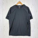 【Unisex M ブラック系】 Houdini ( フーディニ ) ウェザー ティー Weather Tee 159784 true black z00058236 true black 化繊 ショートスリーブTシャツ クルーネック インナー シャツ トップス ウェ-1