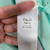 【Baby's 18M グリーン系】 Patagonia ( パタゴニア ) オーガニックコットン ストライプ ロンパース Organic Cotton Stripe Romper オーガニックコットン ウェア オールインワン つなぎ z00059876  オールインワン