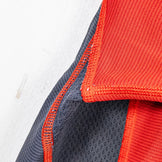 Montbell 酷炫半袖拉链衬衫，男款，L码，红色。涤纶，短袖衬衫，合成纤维。产品编号：z00053000。