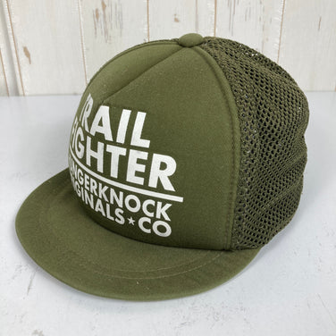 【OneSize グリーン系】 Hungerknock Originals ( ハンガーノック オリジナルス ) トレイルフィンガーキャップ Trail Fighter Cap コットン ウェア ウェア小物 ヘッドウェア キャップ z00057158  キャップ ヘ