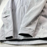 Men's Small Gray Moosejaw Harper Hooded Softshell Jacket. Hard-to-find polyester outerwear, softshell jacket, z000539.