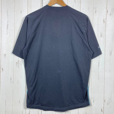 【Unisex L ブルー系】 Montbell ( モンベル ) WIC.ブリーズスパン サイクルT ポリエステル ウェア トップス インナー シャツ ショートスリーブTシャツ クルーネック 化繊 z00053644  化繊 ショートスリーブTシャツ クルーネック