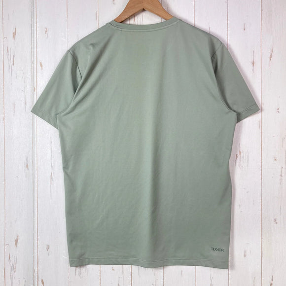 【Men's M グリーン系】 Jackwolfskin ( ジャックウルフスキン ) テキサドライ ティー Texadri Tee ポリエステル ウェア トップス インナー シャツ ショートスリーブTシャツ クルーネック 化繊 z00059913  化繊 ショート