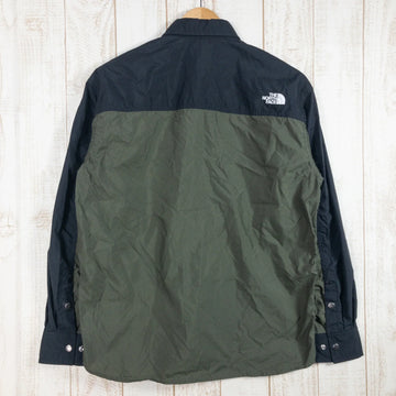 【Unisex S グリーン系】 The North Face ( ザ・ノースフェイス ) ロングスリーブ ヌプシ シャツ L/S Nuptse Shirt NR11961 Asian Unisex 化繊 ロングスリーブシャツ インナー シャツ トップス ウェア - 【公式】2ndGEAR（セカンドギア）Webショップ【登山用品・アウトドア用品専門 買取販売店】