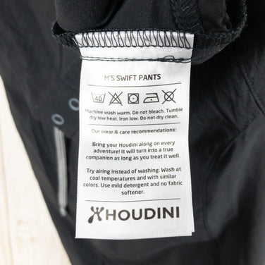 【Men's M ブラック系】 Houdini ( フーディニ ) メンズ スウィフト パンツ M's Swift Pants ナイロン 263550 ソフトシェル ロングパンツ ボトムス ウェア - 【公式】2ndGEAR（セカンドギア）Webショップ【登山用品・アウトドア用品専門 買取販売店】