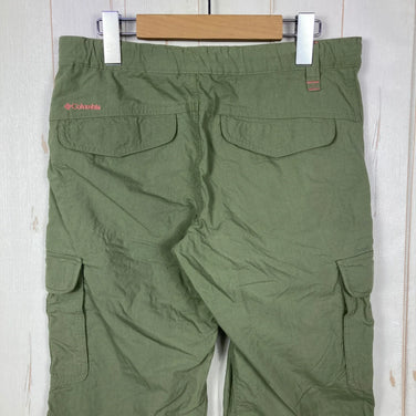 【Women's M グリーン系】 Columbia ( コロンビア ) コットン コンバーチブルパンツ ナイロン ウェア ボトムス ロングパンツ  z00055679   ロングパンツ ボトムス ウェア