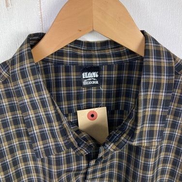 【Men's L ブラウン系】 Black Brick ( ブラックブリック ) ハイブリッド メリノ シャツ Hybrid Merino Shirts ウール ウェア トップス インナー シャツ ロングスリーブTシャツ クルーネック ウール z00056529