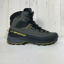 【Men's 27.0cm ブラック系】 La Sportiva ( ラ・スポルティバ ) トラバースX5 エボ ミッド GTX TX5 Evo Mid GTX Carbon / Yellow GORE-TEX ePE Vibram Megagrip 3D Flex Evo-8
