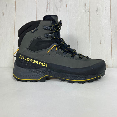 【Men's 27.0cm ブラック系】 La Sportiva ( ラ・スポルティバ ) トラバースX5 エボ ミッド GTX TX5 Evo Mid GTX Carbon / Yellow GORE-TEX ePE Vibram Megagrip 3D Flex Evo
