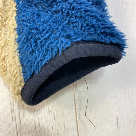 【Men's S ベージュ系】 Chums ( チャムス ) ボンディング フリース ジップ パーカー Bonding Fleece Zip Pakha Blue Crazy ポリエステル ウェア トップス アウター ジャケット フリース z00055529 Blu
