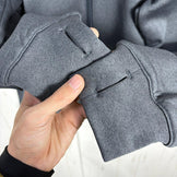 【Men's S グレー系】 Nanga ( ナンガ ) ポーラテック パワー ストレッチ ジップ フーディ Polartec Power Stretch Zip Hoodie ポリエステル ウェア トップス アウター ジャケット フリース ポーラテック・パワース