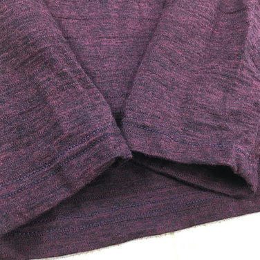 【Men's L パープル系】Waipoua ( ワイポウア ) ミッドウェイト メリノウール ロングスリーブ クルー Midweight Merinowool Long Sleeve Crew ロンt Tシャツ ベースレイヤー Men's ウール ロングスリーブTシャツ クルーネック インナー シャツ トップス ウェア - 【公式】2ndGEAR（セカンドギア）Webショップ【登山用品・アウトドア用品専門 買取販売店】