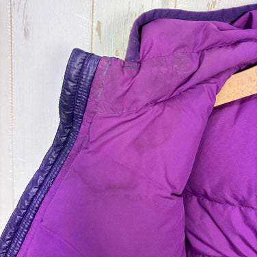 【Baby's 2T パープル系】 2013 Patagonia ( パタゴニア ) ハイロフト ダウンセーター フーディ Hi Loft Down Sweater Hoodie PUR ダウン ウェア トップス アウター ジャケット ダウンインサレーション z0005