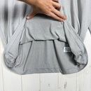 【Men's M グレー系】 Llbean ( エルエルビーン ) サンスマート クールプロ ハーフジップ フーディー SunSmart Coolpro Half-Zip Hoodie UPF50+ 吸汗速乾 防臭 ストレッチ ポリエステル ウェア トップス イン-7