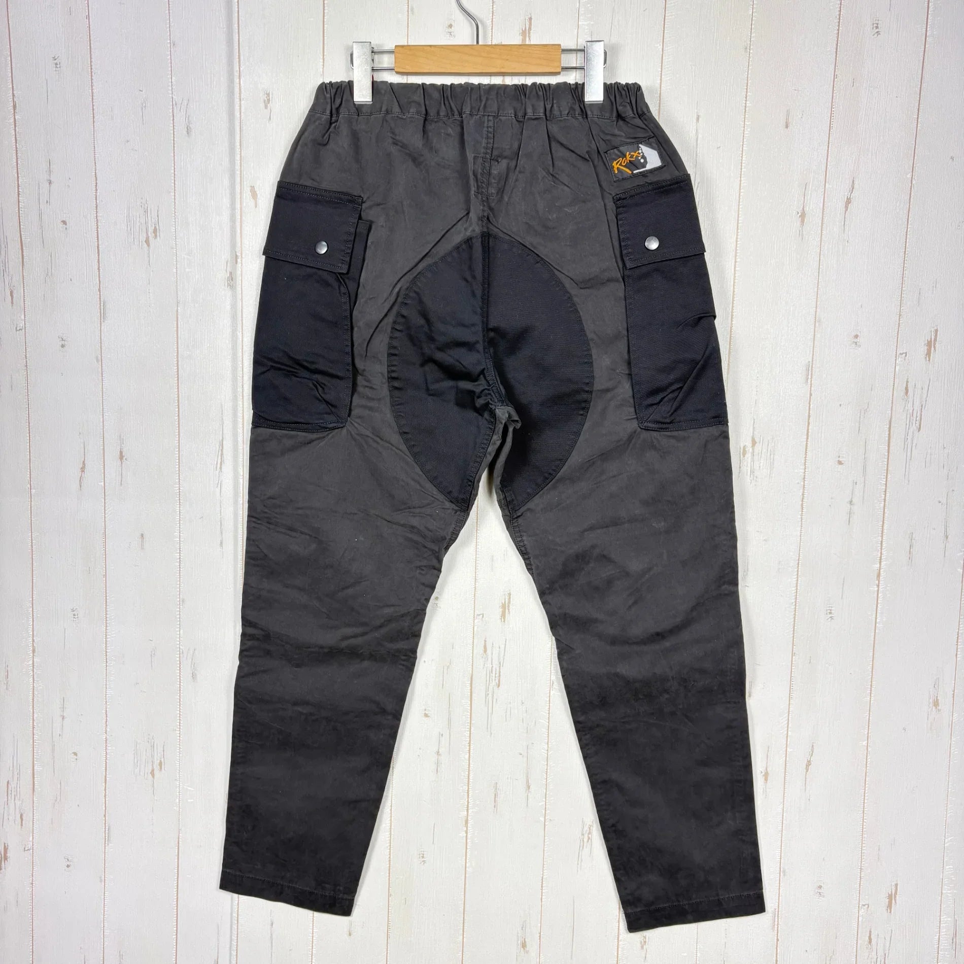 Men's M ブラック系】 Rokx ( ロックス ) クライミング カーゴ パンツ