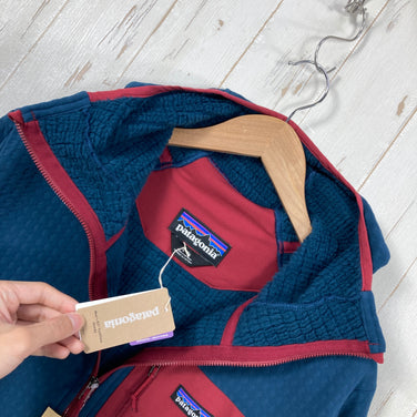 【Men's L ネイビー系】 2022 Patagonia ( パタゴニア ) R2 テックフェイス フーディ R2 TechFace Hoody TIDB Tidepool Blue ストレッチ ダブル織り 耐久撥水 ポリエステル ウェア トップス アウター ジ