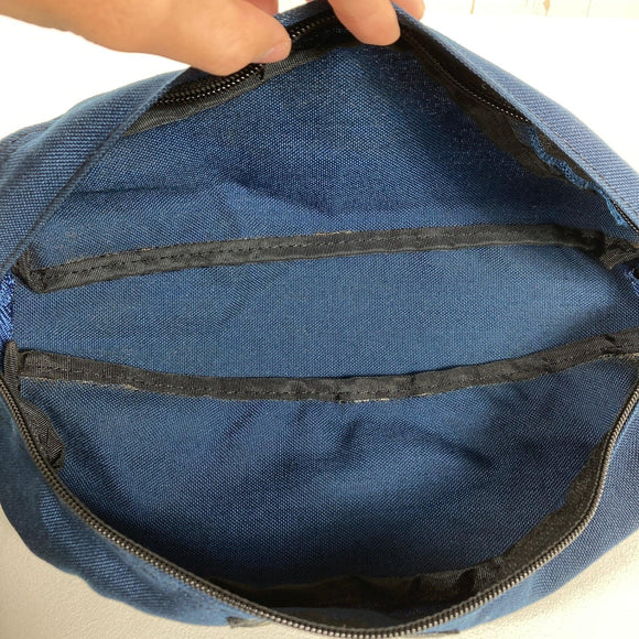 【OneSize ネイビー系】 1990s Young’s BackPacking（ヤングスバックパッキング） コンパクト ヒップパック Compact Hippack 入手困難 コーデュラナイロン製 ナイロン バッグ ストレージ ウエストバッグ ヒップパック z0