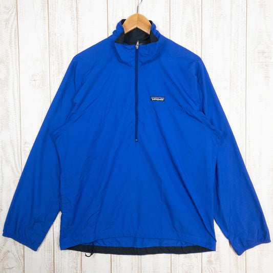 [Men's M Blue] Patagonia Helium Pullover Polyester International Men's Discontinued Model Hard to Find Pullover Anorak Windshell Outerwear Jacket