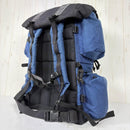 【Unisex OneSize ネイビー系】 Lamda（ラムダ） フラップ付カメラザック 4型 Camera Backpack Type 4 2気室 中折れタイプ ナイロン バッグ ストレージ バックパック 容量【30L～54L】 z00060623  容量【30L～54L】-3